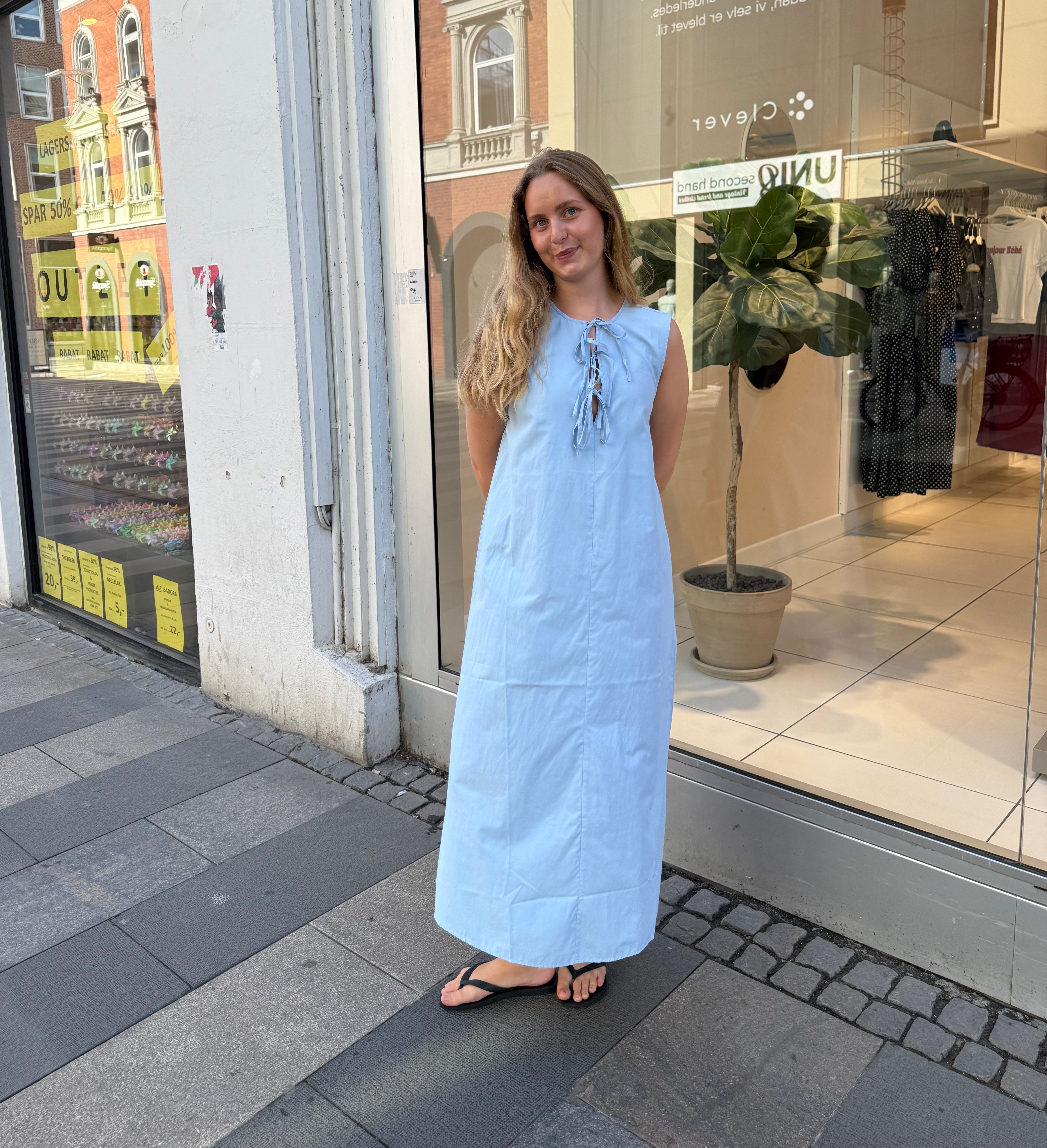 PCJENNA Midi Dress - Cashmere Blue